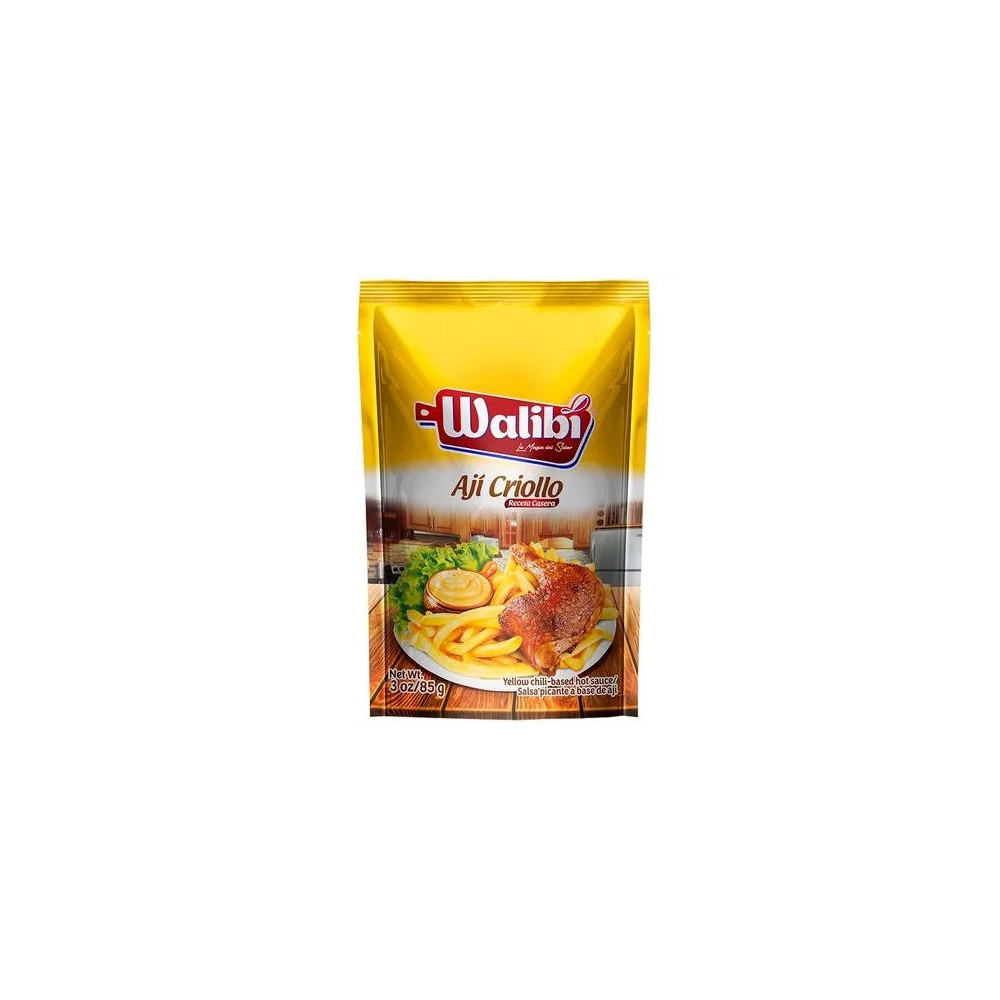 Salsa de Ají Criollo WALIBI Doypack 85g Salsa de Ají Criollo WALIBI Doypack 85g