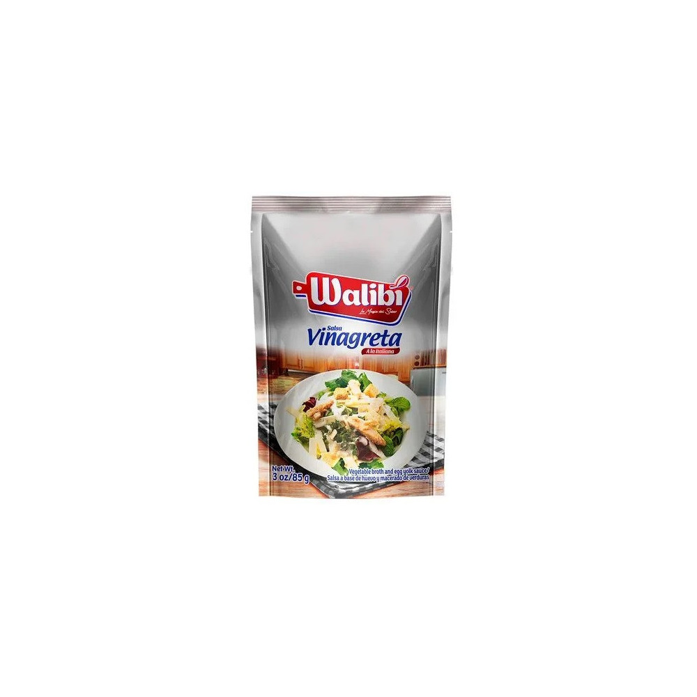 Salsa Vinagreta a la Italiana WALIBI Doypack 85g