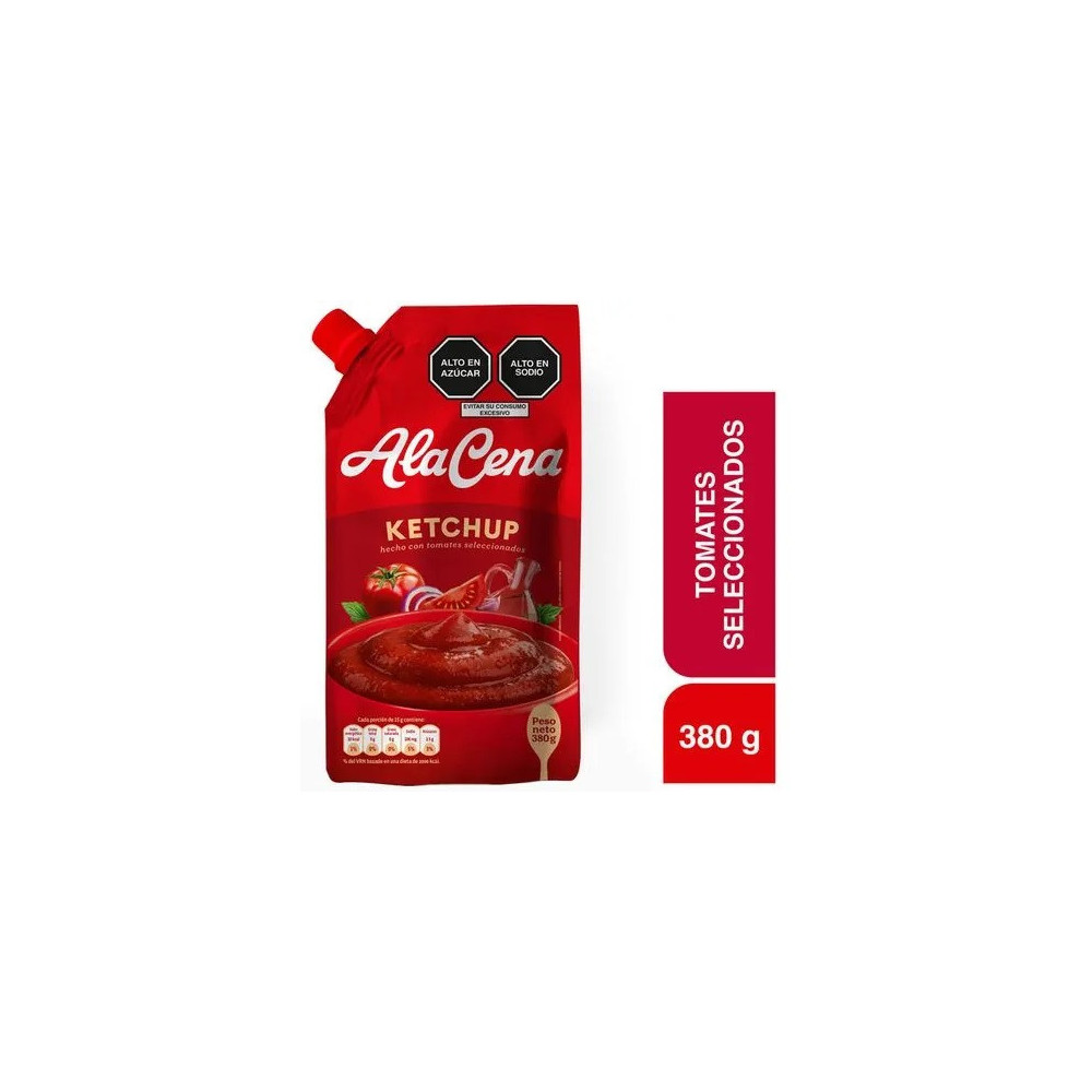 Ketchup ALACENA Doypack 380g Ketchup ALACENA Doypack 380g