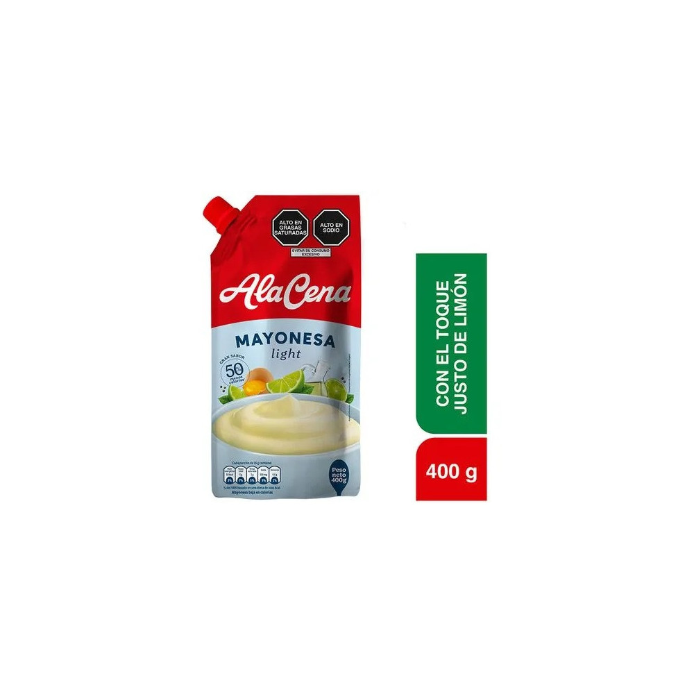 Mayonesa Light ALACENA Doypack 400g