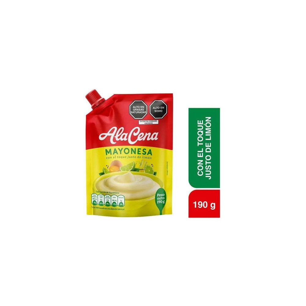 Mayonesa ALACENA Doypack 190g