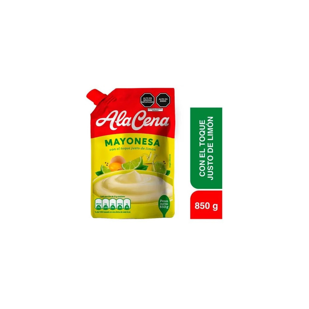 Mayonesa ALACENA Doypack 850g