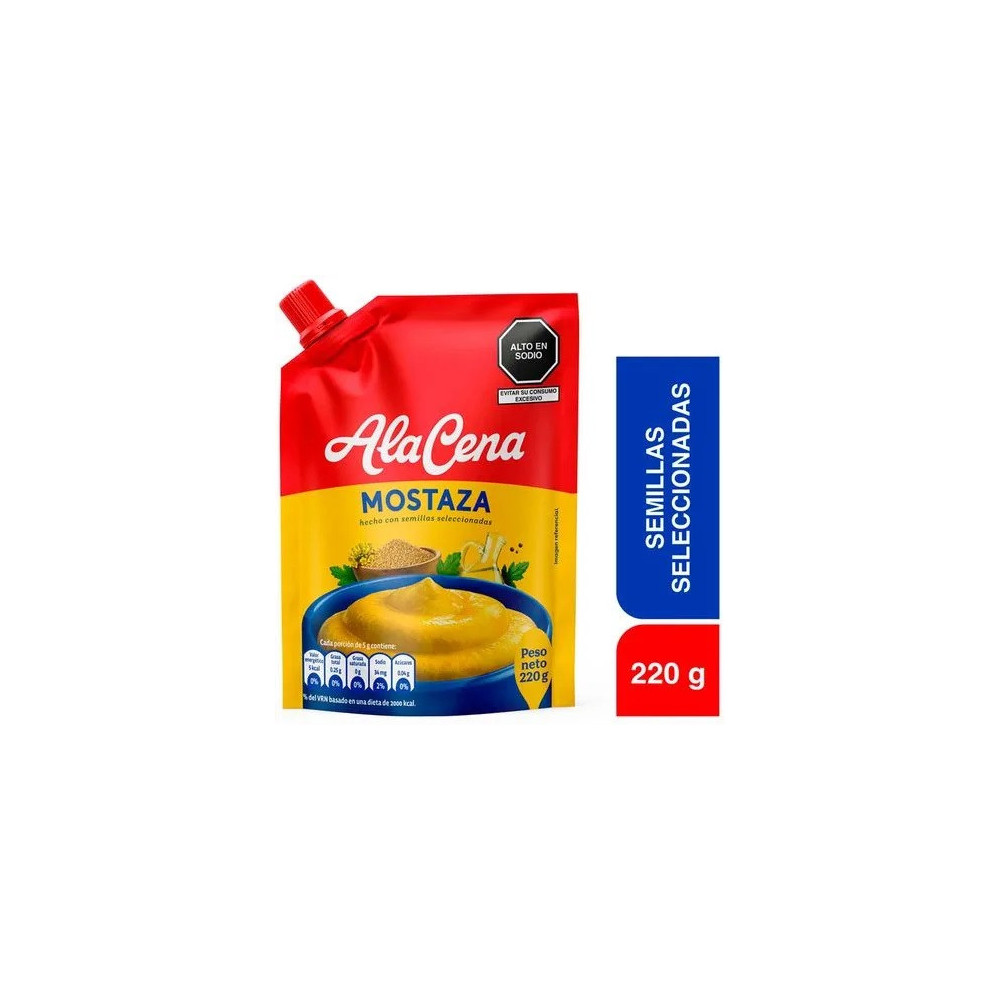 Mostaza ALACENA Doypack 220g