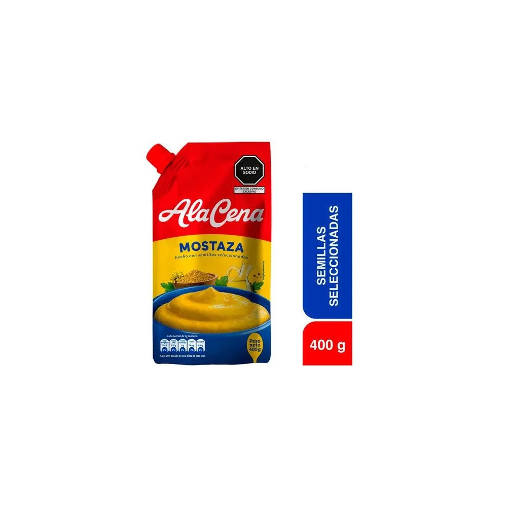 Mostaza ALACENA Doypack 400g