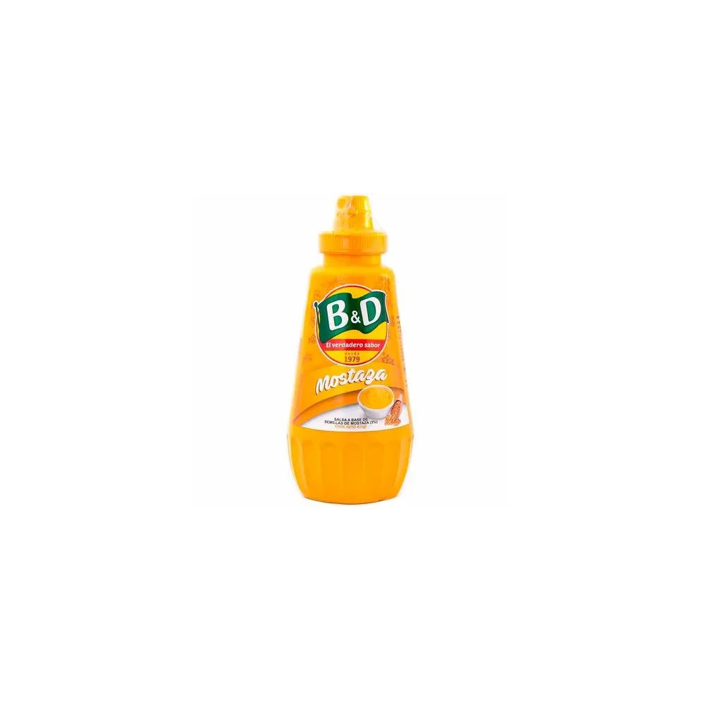Mostaza B&D Frasco 425g