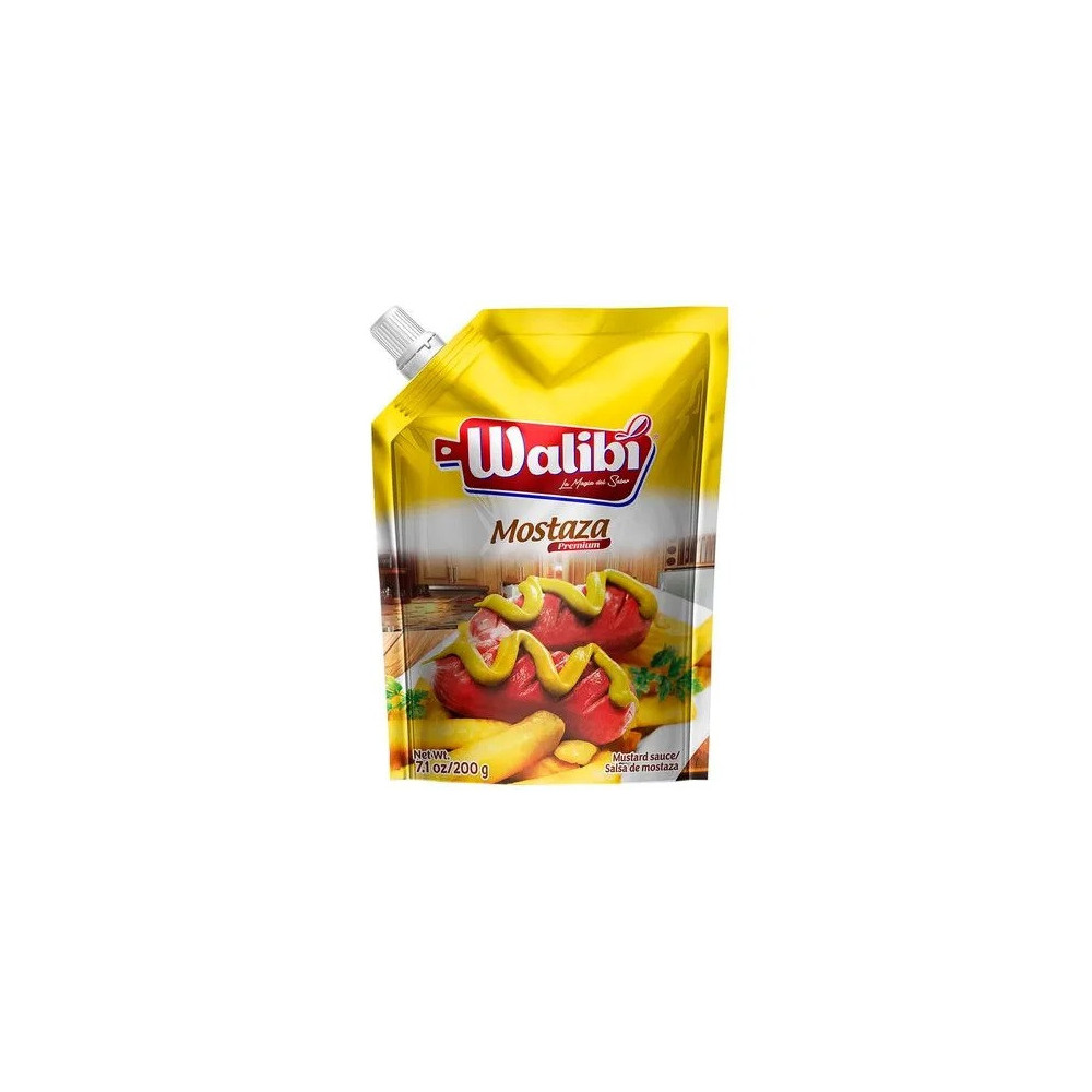 Mostaza WALIBI Doypack 200g