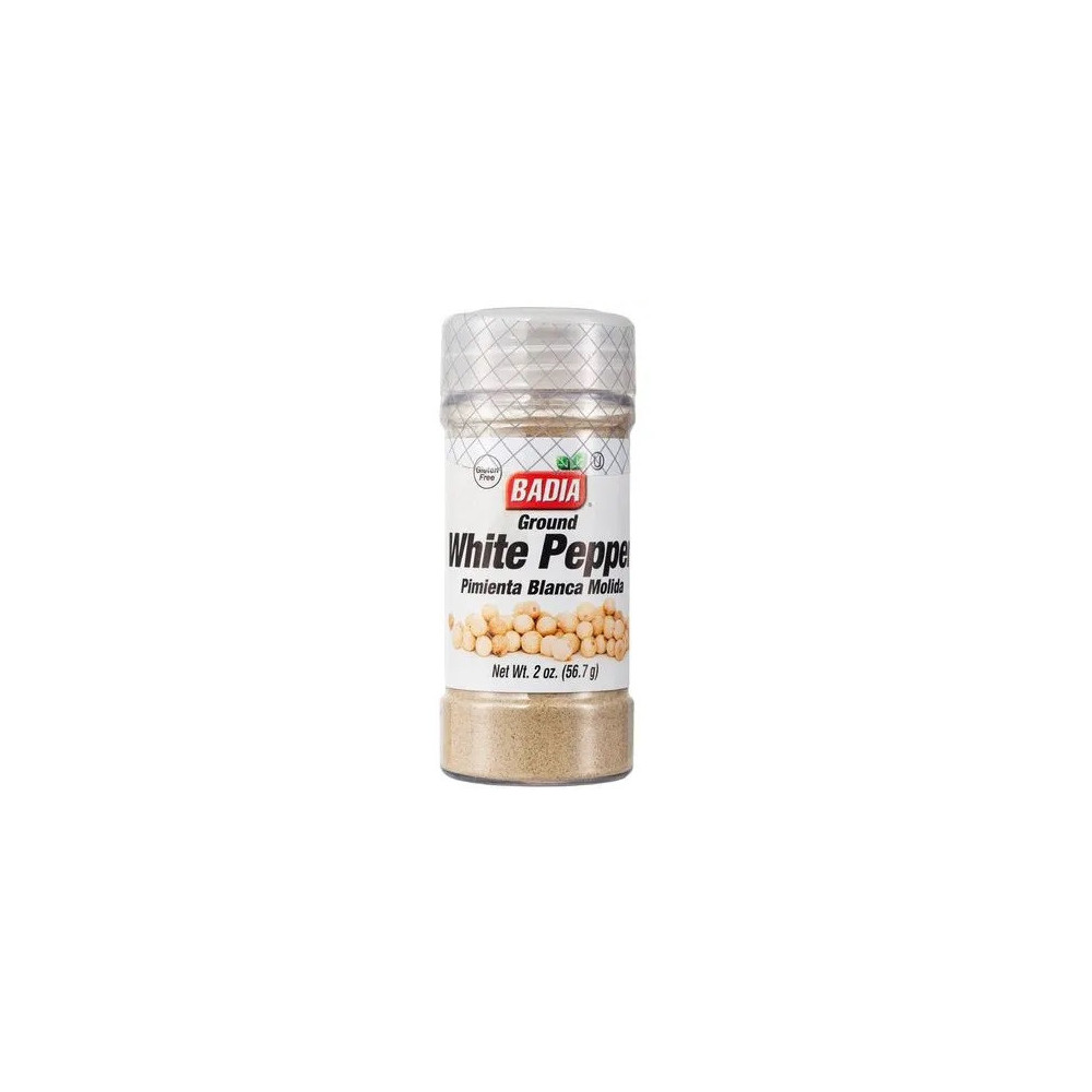 Pimienta Blanca BADIA en Polvo Frasco 56.7g