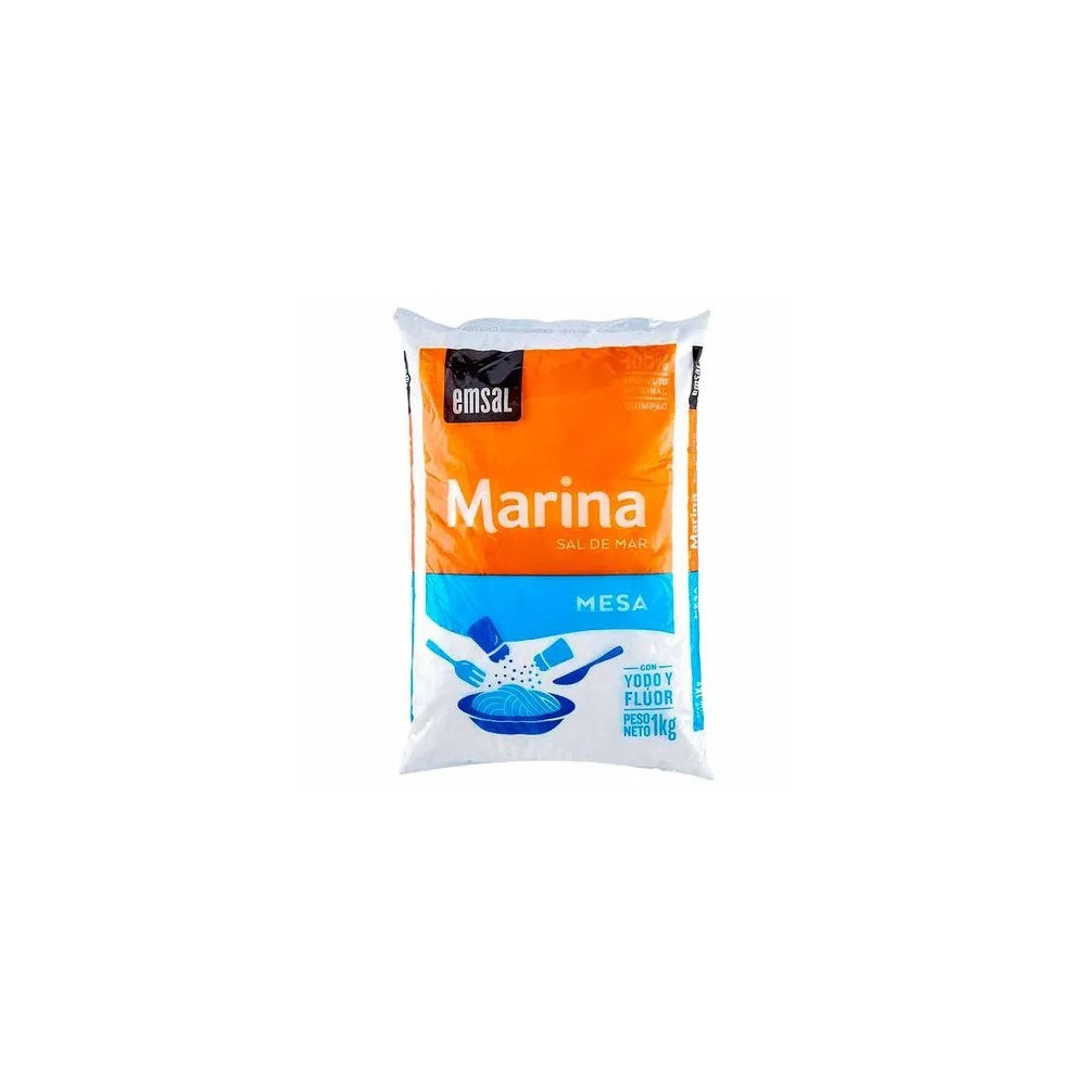 Sal Marina EMSAL Mesa Bolsa 1Kg