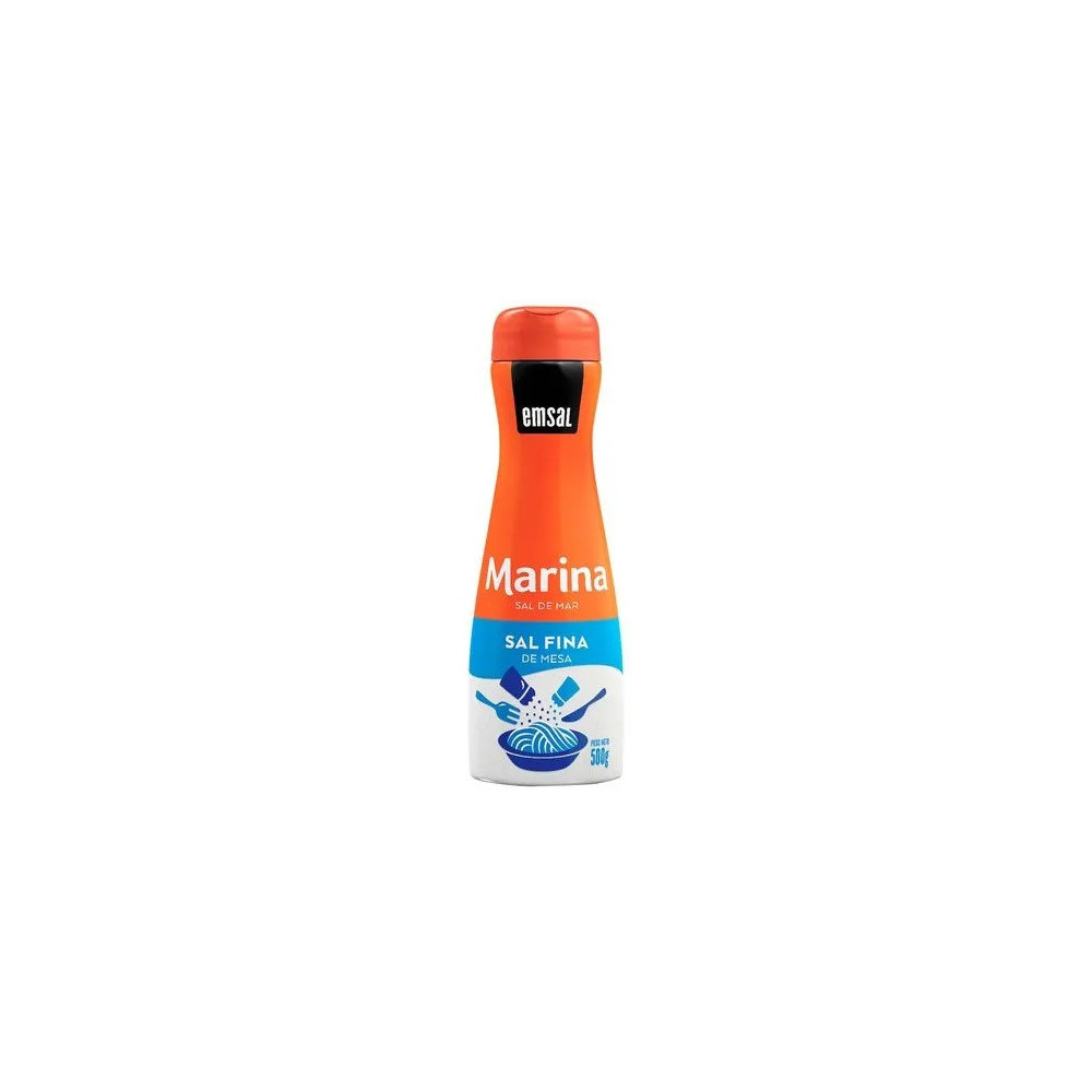 Sal Fina de Mesa EMSAL Frasco 500g