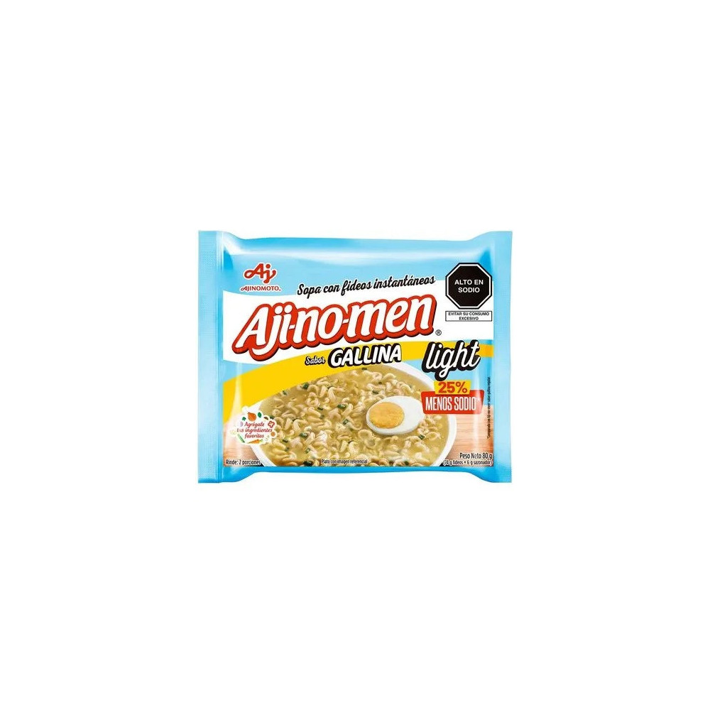 Sopa Instantánea AJINOMEN Light Bolsa 80g Sopa Instantánea AJINOMEN Light Bolsa 80g