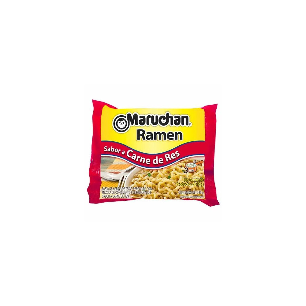 Sopa instantánea MARUCHAN Carne Bolsa 85g