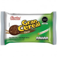 Galletas de Cacao COSTA Gran Cereal Paquete 6unidades