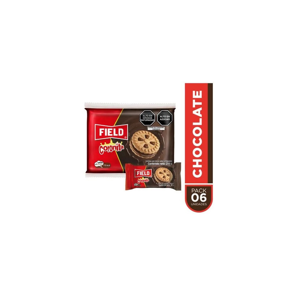 Galletas FIELD Coronita Paquete 6unidades Galletas FIELD Coronita Paquete 6unidades