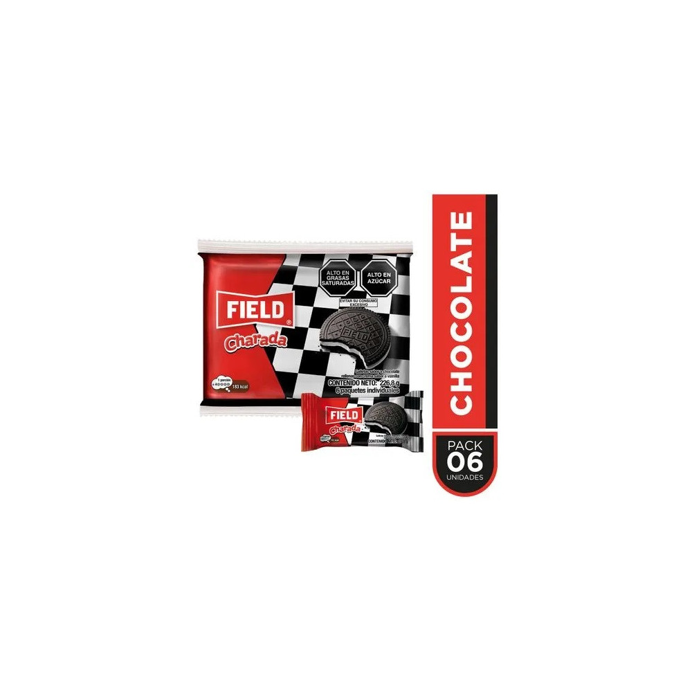 Galletas FIELD Charada Paquete 6unidades