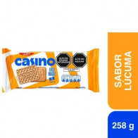 Galleta CASINO Sabor Lúcuma Bolsa 43g Paquete 6unidades