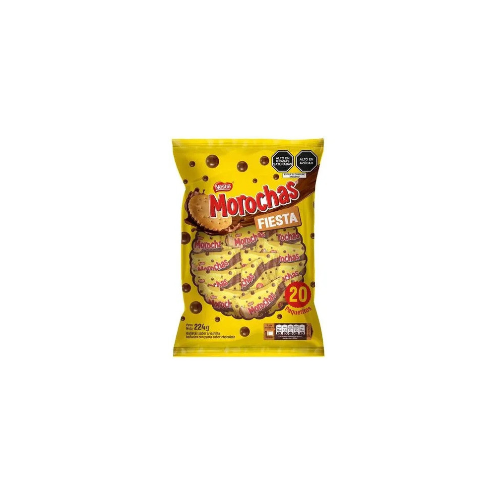 Galletas MOROCHAS Fiesta Bolsa 224g