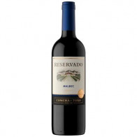 Vino Tinto CONCHA Y TORO Reservado Malbec Botella 750ml