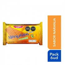 Galletas MARQUESITAS Naranja Paquete 6unidades