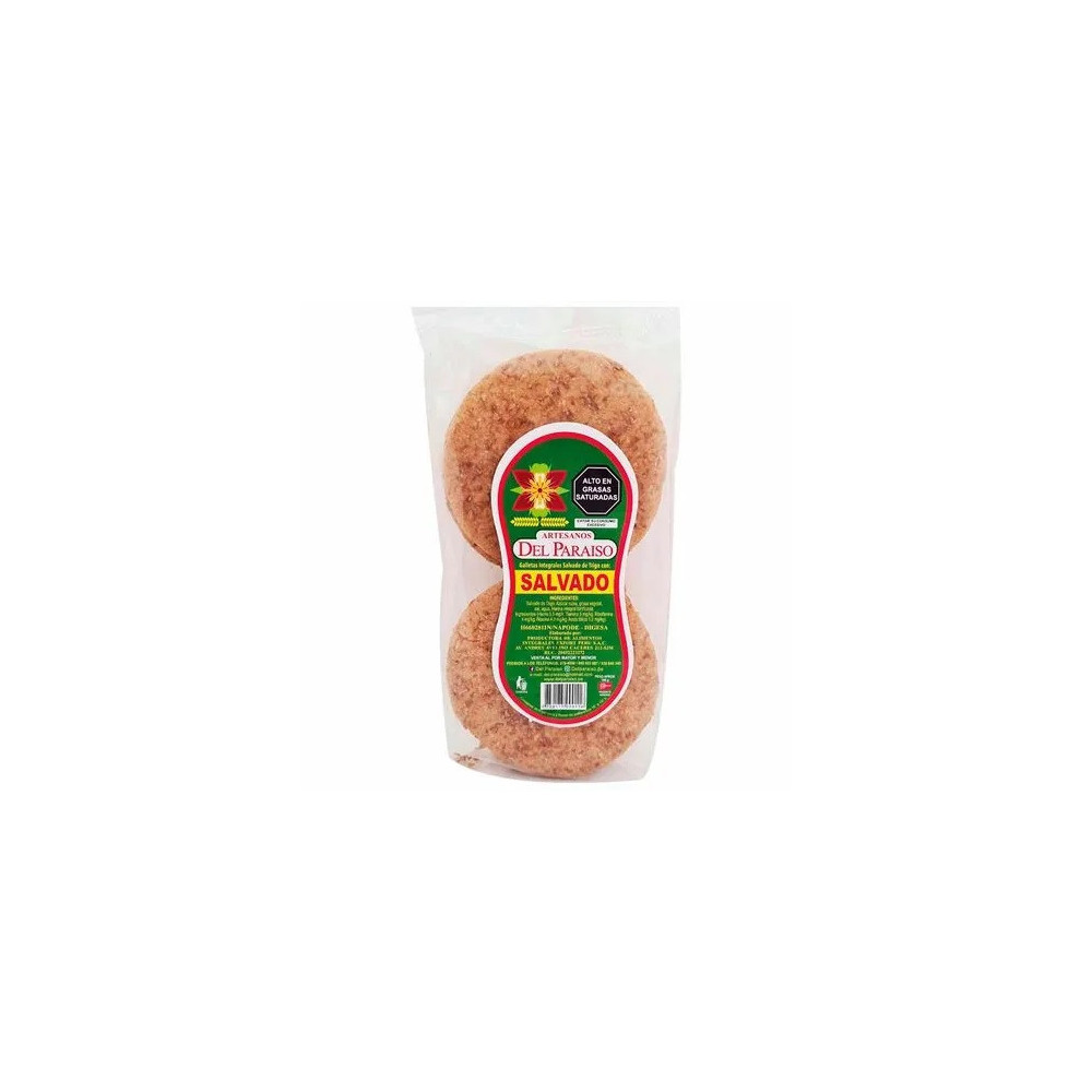 Galletas DEL PARAÍSO Salvado con Miel Bolsa 100g Galletas DEL PARAÍSO Salvado con Miel Bolsa 100g