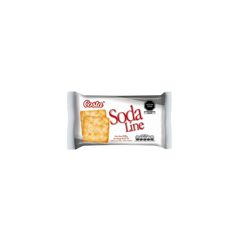 Galletas COSTA Soda Line Paquete 40g