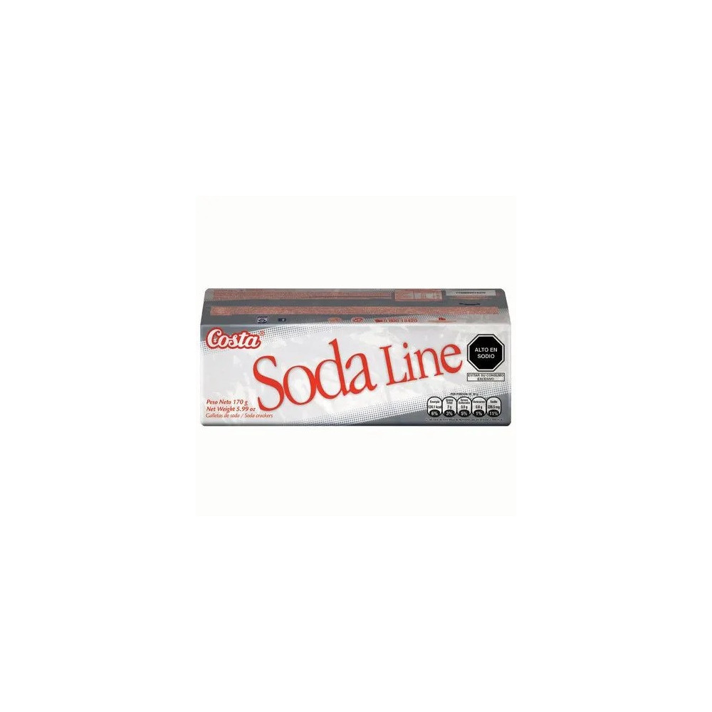 Galletas COSTA Soda Line Paquete 170g