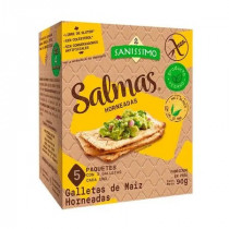 Galletas de Maíz SALMAS Horneadas Caja 90g