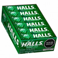 Caramelos HALLS 9S Yerbabuen Paquete 12unidades