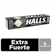 Caramelos HALLS Menta Fuerte Paquete 9unidades