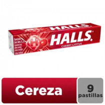 Caramelos HALLS Cereza Paquete 9unidades