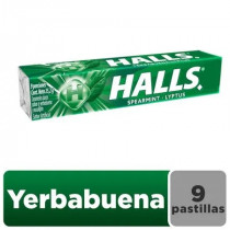 Caramelos HALLS Hierbabuena Paquete 9unidades