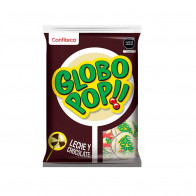 Chupete Globo Pop Leche y Chocolate Bolsa 24 Unidades