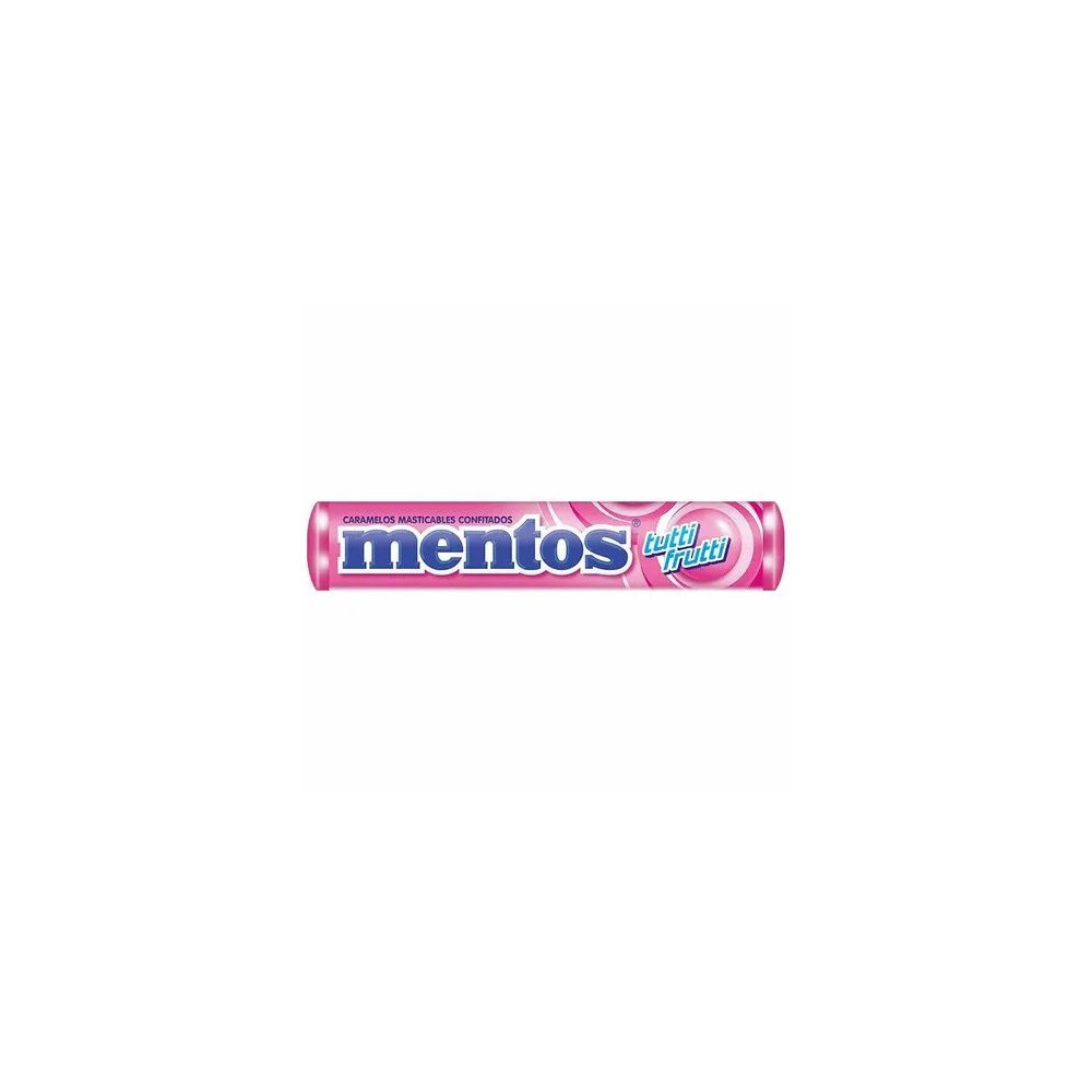 Caramelos Masticables MENTOS Tutti Frutti Paquete 29.04g
