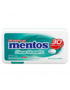 Pastillas de Menta MENTOS Clearbreath Wintergreen Paquete 17.5g