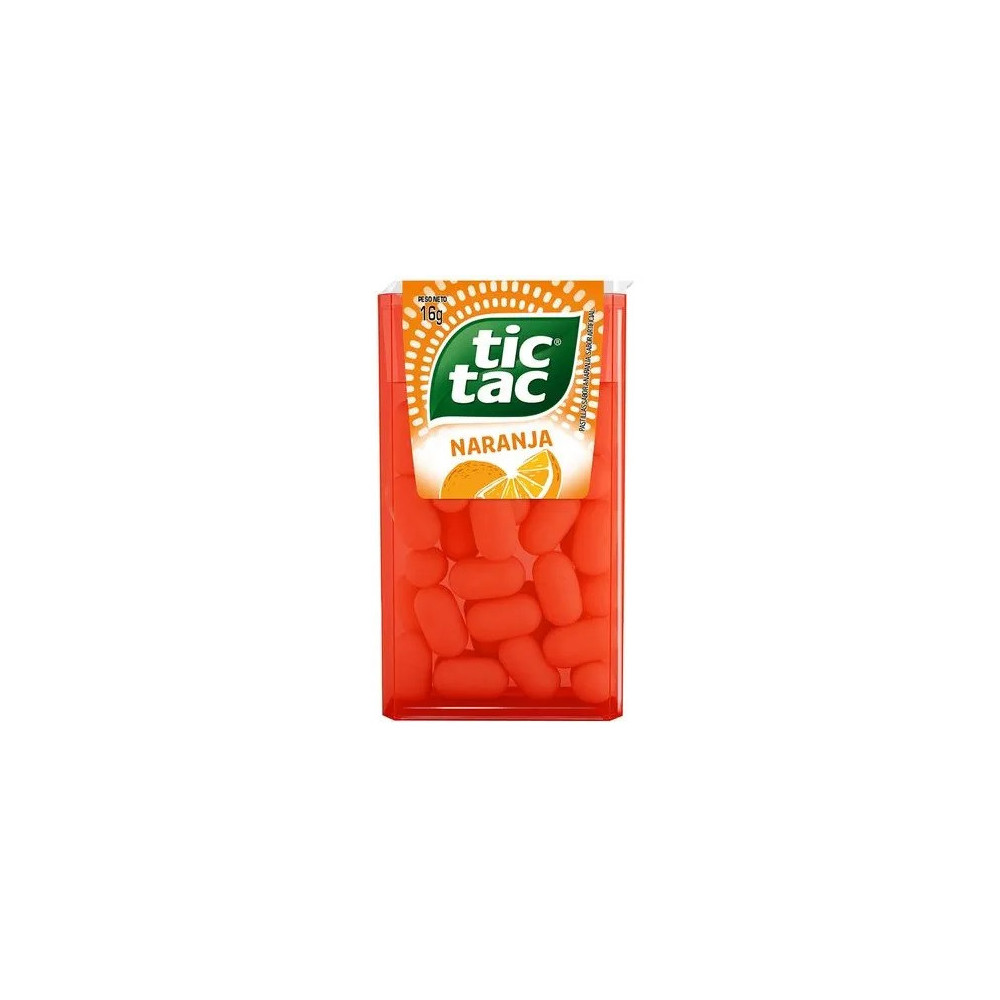 Caramelos TIC TAC Naranja Envase 16g