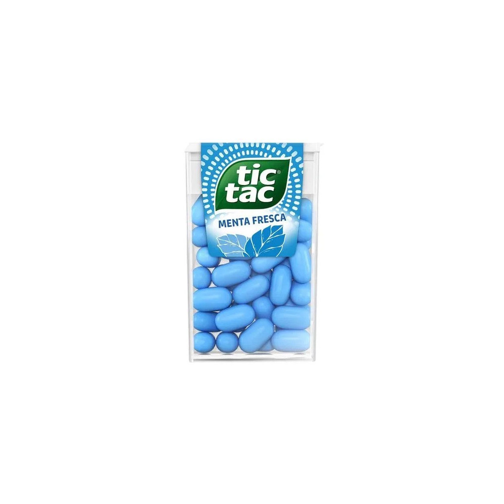 Caramelos TIC TAC Menta Intensa Envase 16g Caramelos TIC TAC Menta Intensa Envase 16g