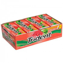 Goma de Mascar TRIDENT Sabor a Sandía Caja 12unidades