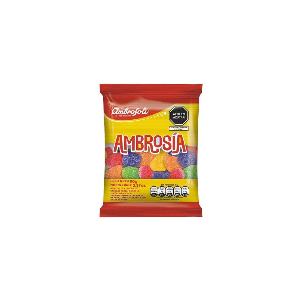 Gomitas AMBROSOLI Ambrosía Bolsa 90g Gomitas AMBROSOLI Ambrosía Bolsa 90g