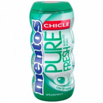 Goma de Mascar con Centro Líquido MENTOS Spearmint Frasco 30g