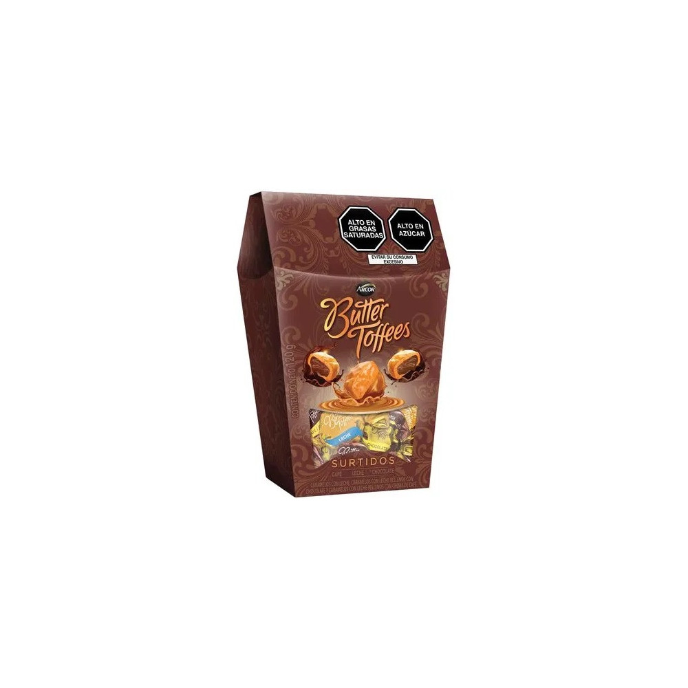 Toffees Surtidos ARCOR Caja 120g