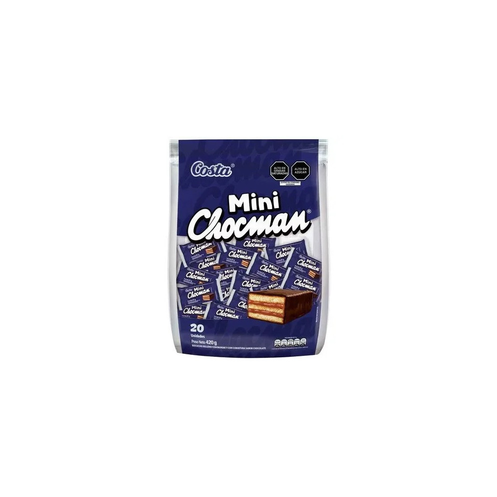 Mini Chocman COSTA Bolsa 20unidades