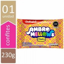 Marshmallow AMBROSOLI MELLOWS Surtidos Bolsa 10Unidades