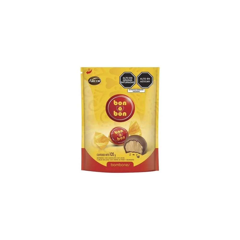 Bombones de Chocolate BON O BON Doypack 105g