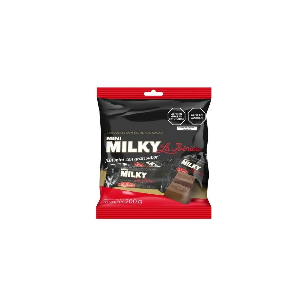 Chocolate LA IBÉRICA Mini Milky Bolsa 200g