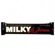 Chocolate de Leche en Barra LA IBÉRICA MILKY Envoltura 50g