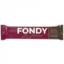 Chocolate en Barra LA IBÉRICA Fondy Dark 62% Tableta 50g