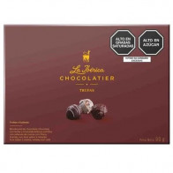 Trufas LA IBÉRICA Chocolate bitter blanco y leche Paquete 6Unidades