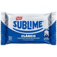 Chocolate NESTLÉ Sublime Clásico Paquete 28g