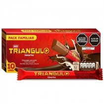 Chocolate TRIÁNGULO Clásico Caja 10unidades