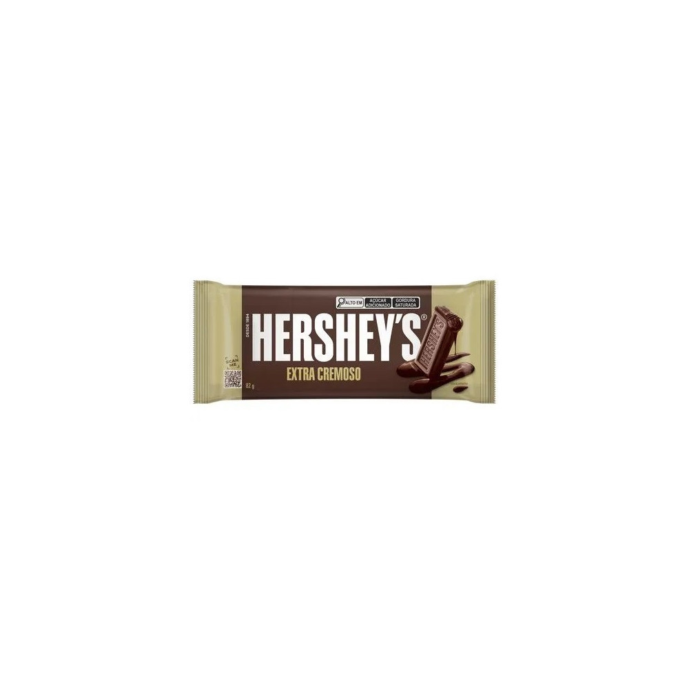 Chocolate HERSHEY'S Extra Cremoso Tableta 82g