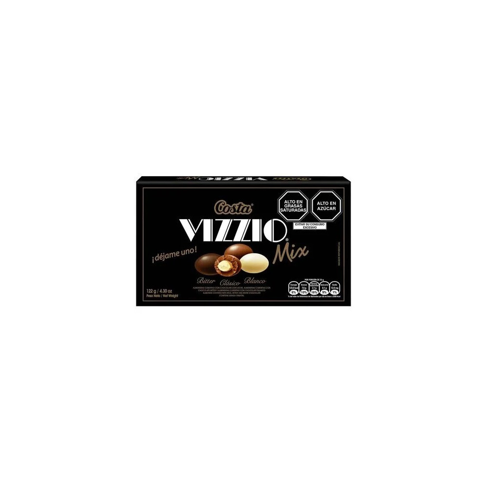 Chocolate COSTA Vizzio Mix Caja 122g Chocolate COSTA Vizzio Mix Caja 122g